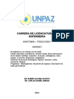 UNIDAD I. Citología-Histología y Embriología