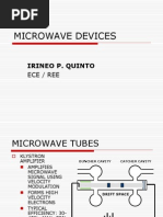 Microwave Devices: Irineo P. Quinto