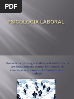 Psicologia Laboral