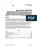 Space-Vector PWM by Using DSP