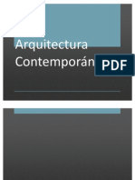 Arquitectura Contemporanea