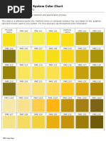 PMS Color Chart