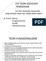 Lec 1d Asas Teori Sosiologi Pendidikan