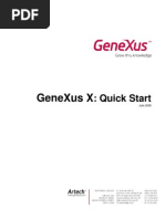 Tutorial Genexus X PDF