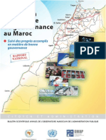 Rapport National Sur La Gouvernance Au Maroc PDF