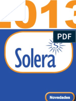 Solera Novedades 2013