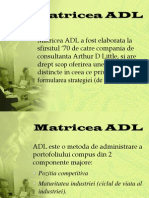 Matricea ADL 2012