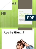 Aplikasi Filter FIR