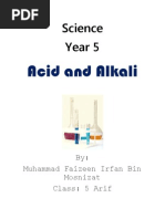 Acid and Alkali: Science Year 5