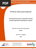 Edicion Completa - Primeros Pasos para Exportar REDIEX 2009