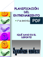 Planificación Entrenamiento