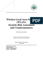 WLAN - Security Risk Assessment and Countermeasures