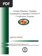 FPGEC Application Bulletin