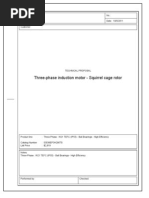 Three-Phase Induction Motor - Squirrel Cage Rotor