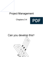 Project Management: Chapters 3-4