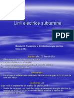 Linii Electrice Subterane