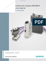 Cableado Profibus Siemens