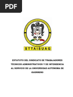 Estatuto Del Sttaisuag 1999