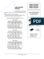 SN54/74LS240 SN54/74LS241 SN54/74LS244: Low Power Schottky