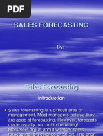 Sales Forecasting