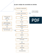 Diagrama de Flujo para Rodajas de Carambola en Almíbar 2