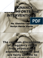 Pregnancy Discomforts and Interventions