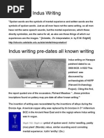 Corpora of Indus Writing (March, 2013)