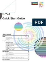 Quick Start Guide: Bubble Jet Printer