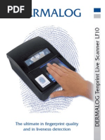 Dermalog: The Ultimate in Fingerprint Quality and in Liveness Detection