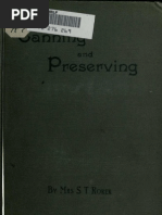 Canning and Preserving 1887