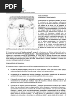 Guía Apoyo. El Humanismo