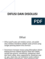 Difusi Dan Disolusi