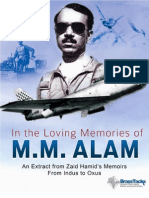 M M Alam - in Loving Memory Of.