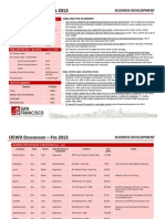 OEWD Dashboard - Feb 2013