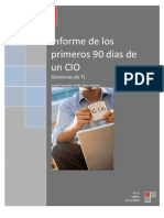 Plan de Trabajo de Los Primeros 90 Dias de Un CIO