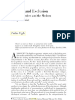 Fabio Vighi - Pasolini and Exclusion - Žižek, Agamben and The Modern Sub-Proletariat