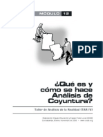 Qué Es y Cómo Se Hace Análisis de Coyuntura - CEDIB - 29 P PDF