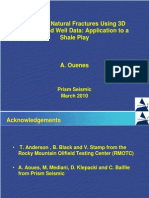 Mapping Natural Fractures Using 3D Seismic and Well Data: Application To A Shale Play