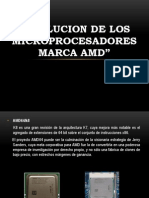 Evolucion de Los Procesadores AMD