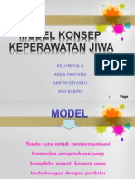 Model Konsep Keperawatan Jiwa