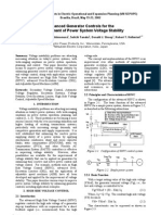 Generator Controls Voltage Stability