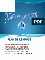 Gestion Chantier PDF