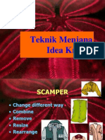 Teknik Menjana Idea Kreatif