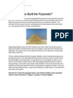 Who Built The Pyramids