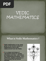 Vedic Mathematics Presentation