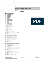 F1-2010 Technical Regulations