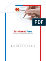 Enrollment Form Fiitjee