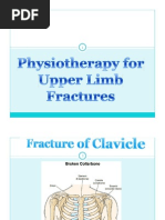 Upper Limb Fractures - Physiotherapy PDF