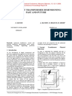 Inst Transformer Dimensioning