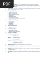 Accounting Terminology